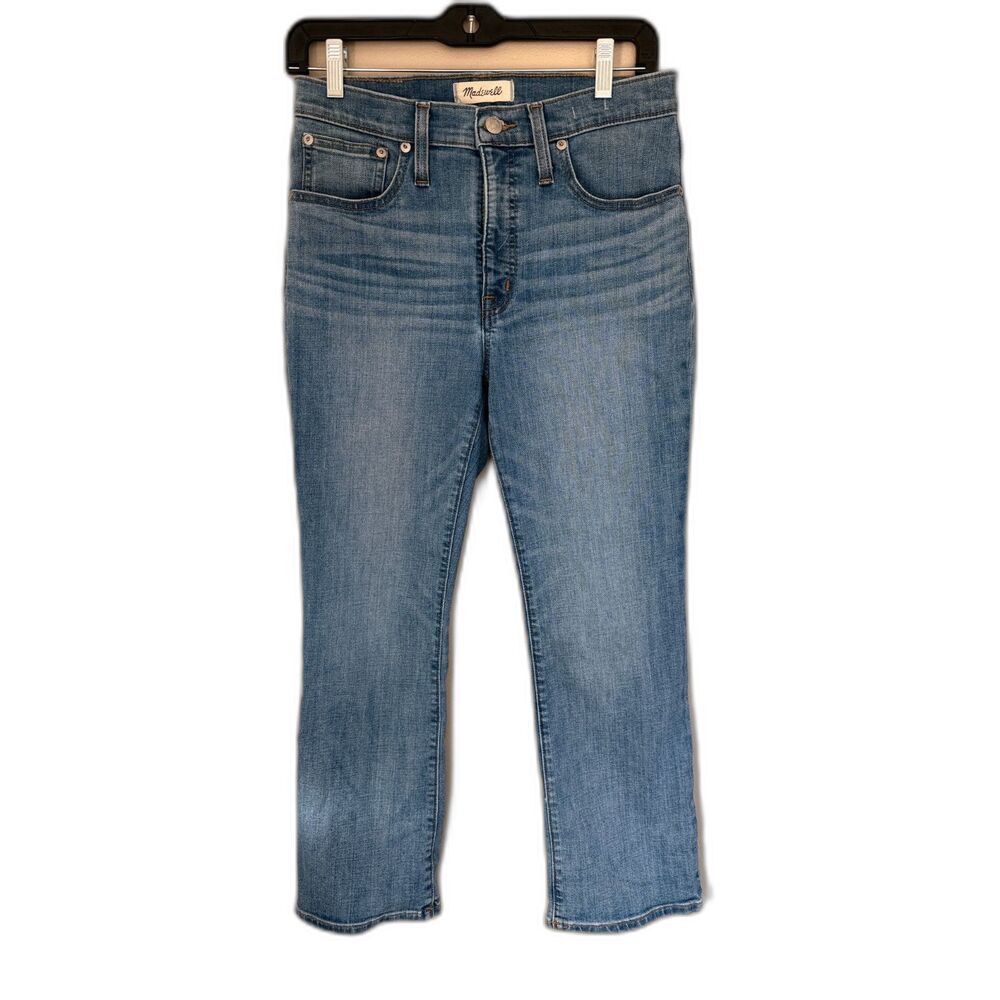 Madewell Cali‎ Demi-Boot Jeans in Medium Wash